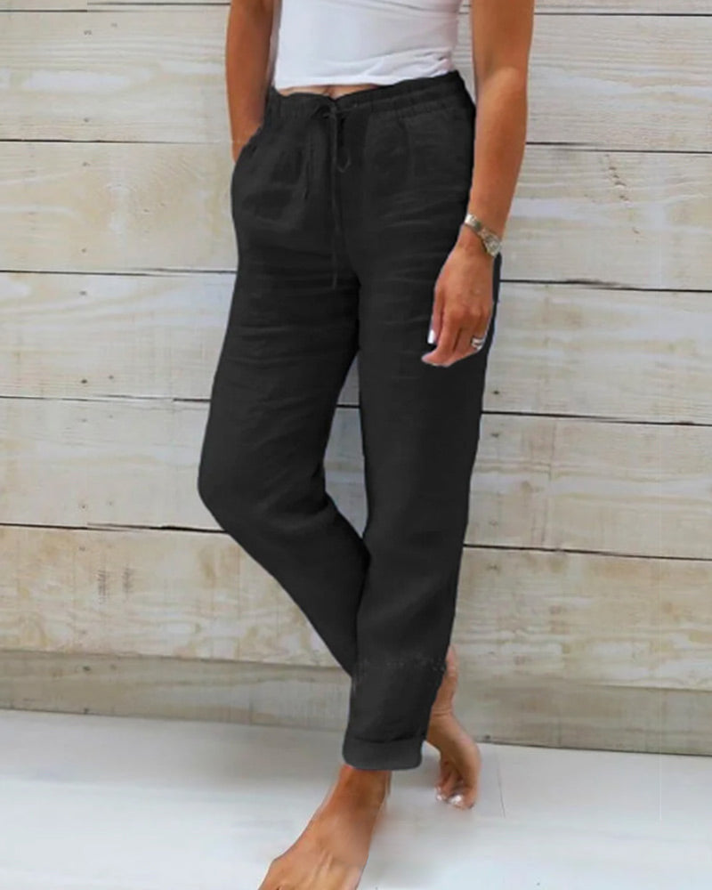 Lena Linen Pants