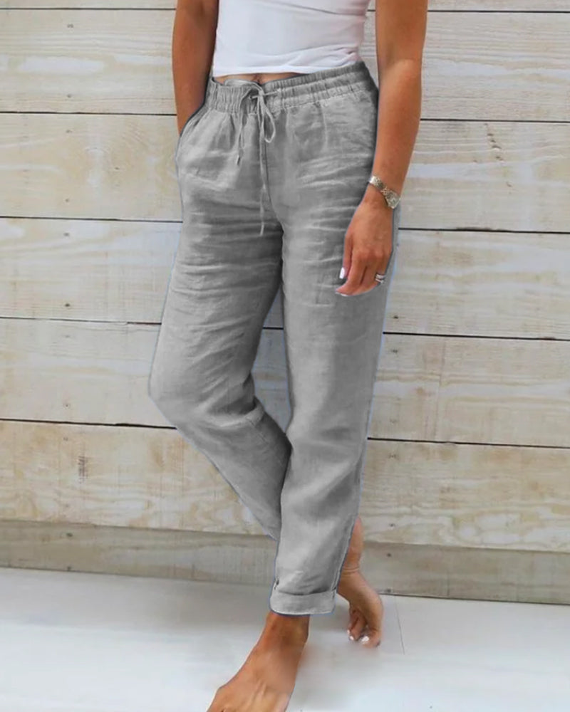 Lena Linen Pants