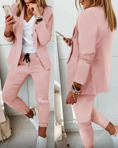 Ally™️ - Elegant blazer set