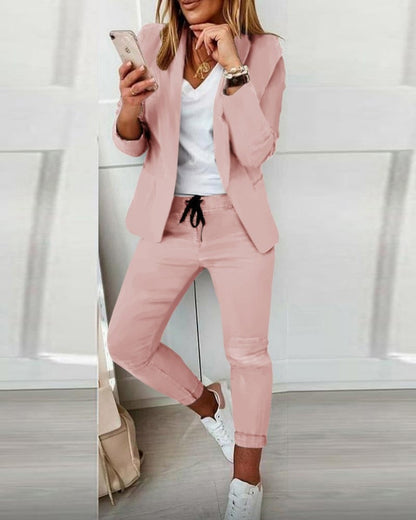 Ally™️ - Elegant blazer set