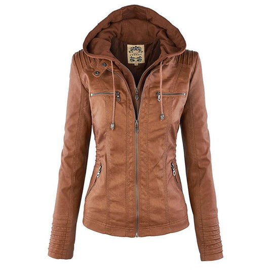 Cleo |Leather jacket for women