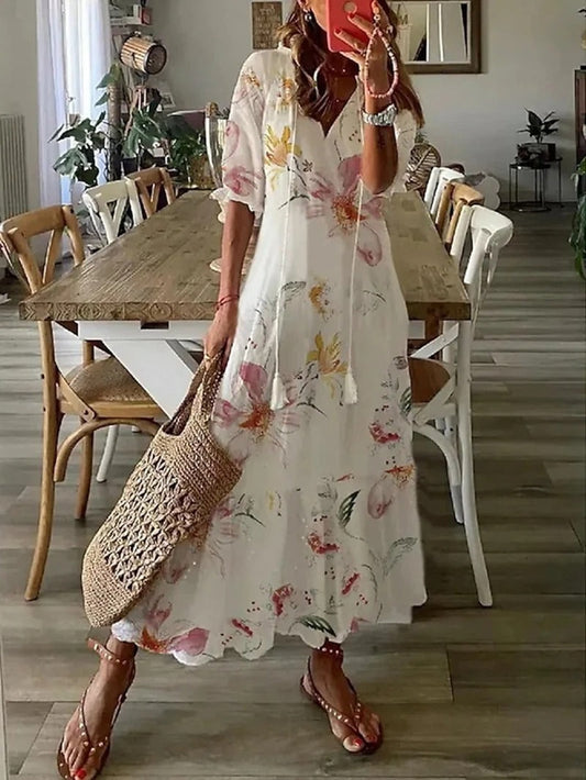 Nina - Bohemian Maxi Dress