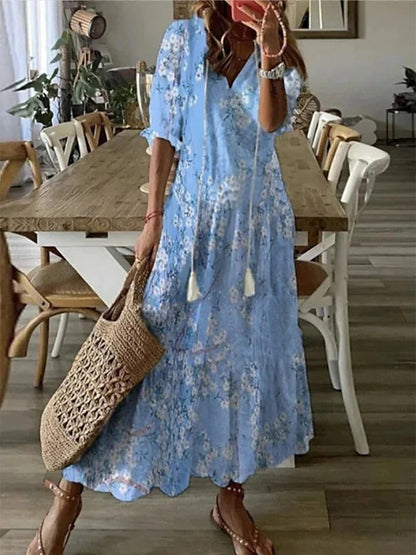 Nina - Bohemian Maxi Dress